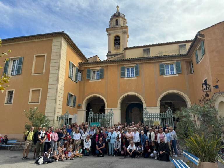 Nous sommes montés à Laghet….