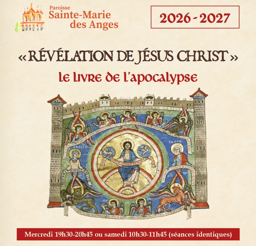 Conférences : RÉVÉLATION DE JÉSUS, LE LIVRE DE L’APOCALYPSE Conférences : RÉVÉLATION DE JÉSUS, LE LIVRE DE L’APOCALYPSE